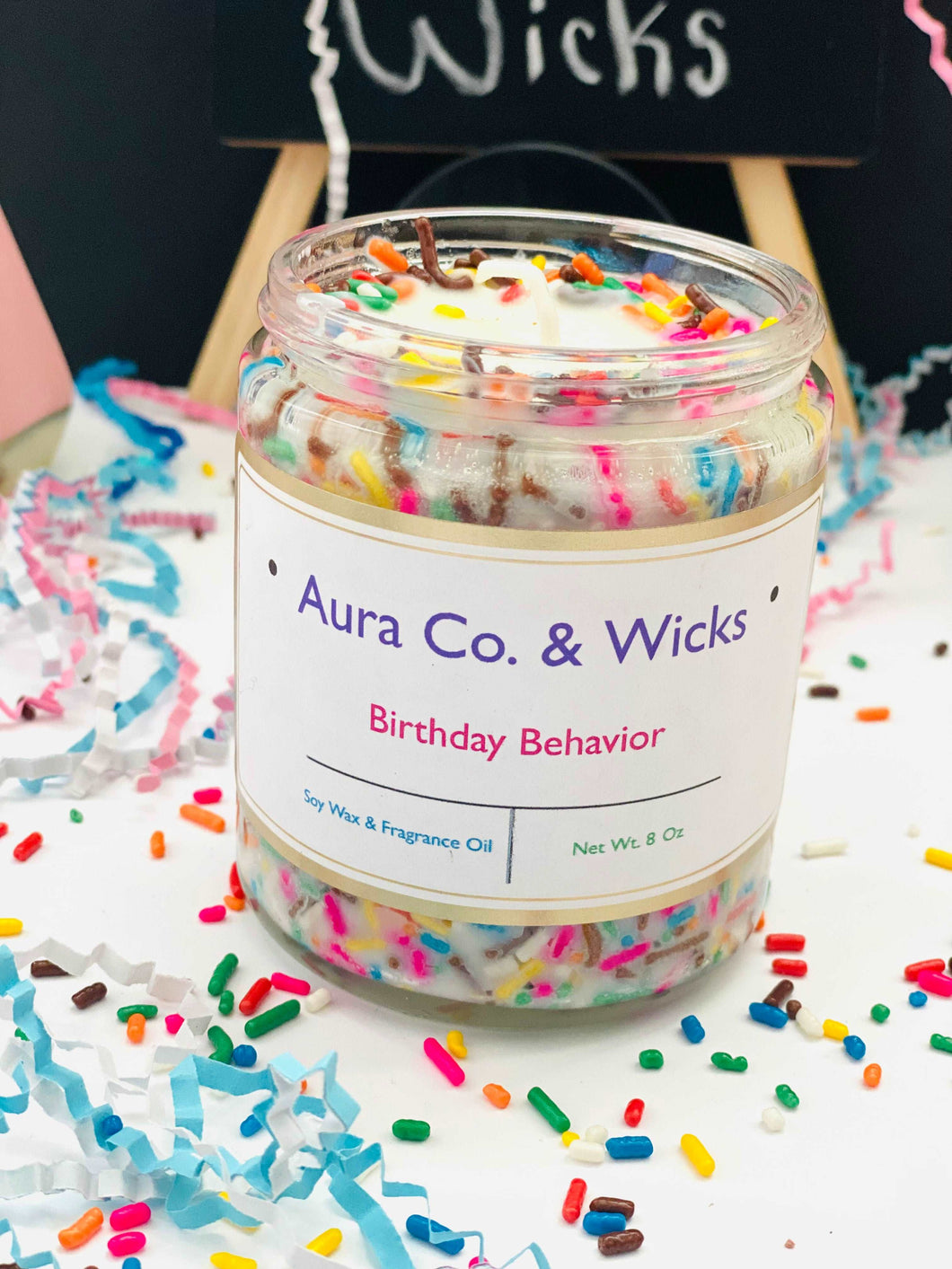 Birthday Behavior Candle